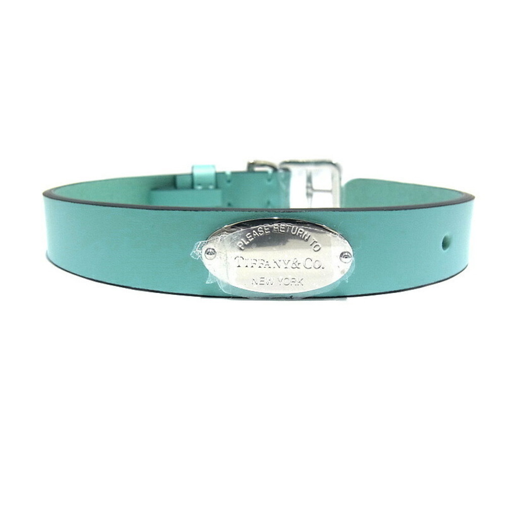 Tiffany Pet Collar Leather Dog Collar